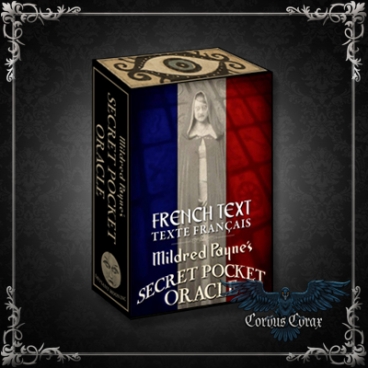 Edition Française : Mildred Payne’s Secret Pocket Oracle de Patrick Valenza - Boutique ésotérique en ligne Edition Française : Mildred Payne’s Secret Pocket Oracle de Patrick Valenza - Boutique ésotérique en ligne
